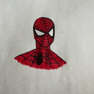 Spider man drawing new